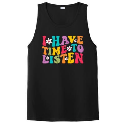 I Have Time To Listen Mental Health Month Suicide Prevention PosiCharge Competitor Tank