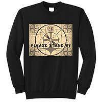 Indian Head TV Test Pattern Old Television Color Bars Sweatshirt