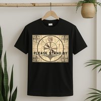 Indian Head TV Test Pattern Old Television Color Bars T-Shirt