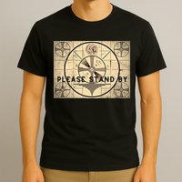Indian Head TV Test Pattern Old Television Color Bars T-Shirt
