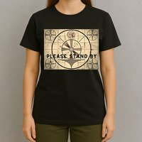 Indian Head TV Test Pattern Old Television Color Bars T-Shirt