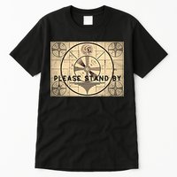 Indian Head TV Test Pattern Old Television Color Bars Tall T-Shirt