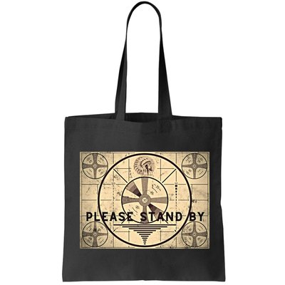 Indian Head TV Test Pattern Old Television Color Bars Bag