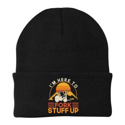 Im Here To Fork Stuff Up Forklift Driver Forklift Beanie