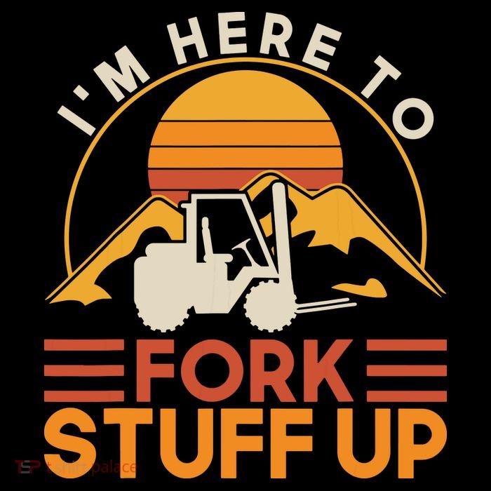 Im Here To Fork Stuff Up Forklift Driver Forklift Short Acrylic Beanie