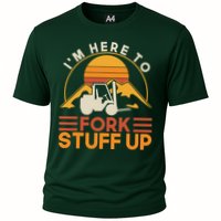 Im Here To Fork Stuff Up Forklift Driver Forklift Performance Shirt