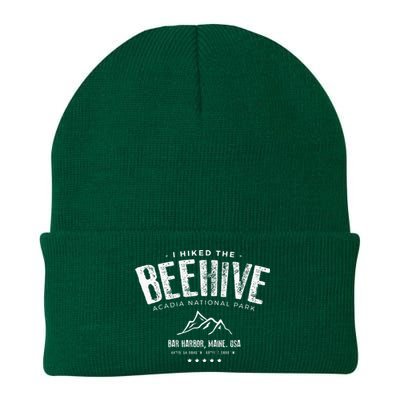 I Hiked The Beehive Trail Acadia National Park Knit Cap Winter Beanie