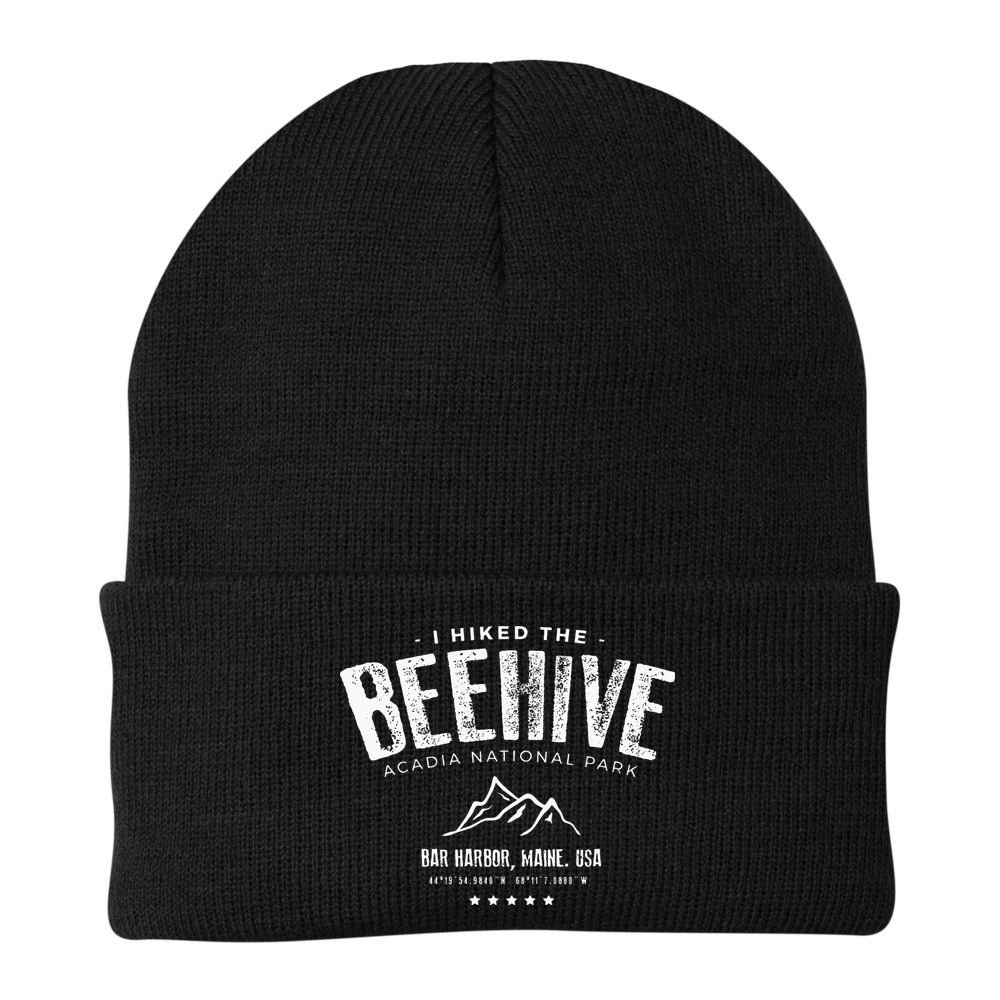 I Hiked The Beehive Trail Acadia National Park Beanie