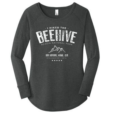 I Hiked The Beehive Trail Acadia National Park Women's Perfect Tri Tunic Long Sleeve Shirt