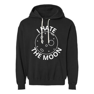 I Hate The Moon Garment-Dyed Fleece Hoodie