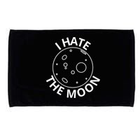 I Hate The Moon Microfiber Hand Towel