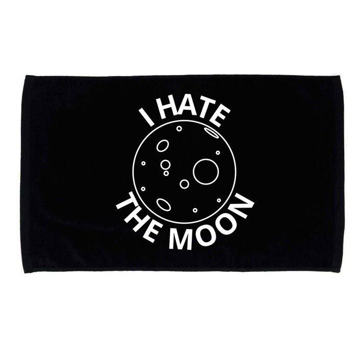 I Hate The Moon Microfiber Hand Towel