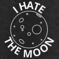 I Hate The Moon Microfiber Hand Towel