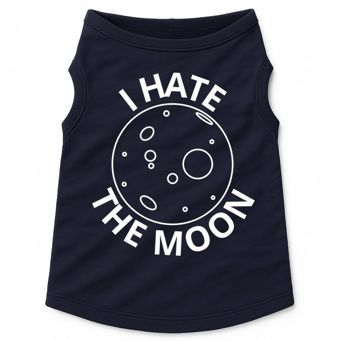 I Hate The Moon Doggie Tank
