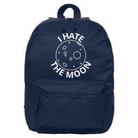 I Hate The Moon 16 in Basic Backpack