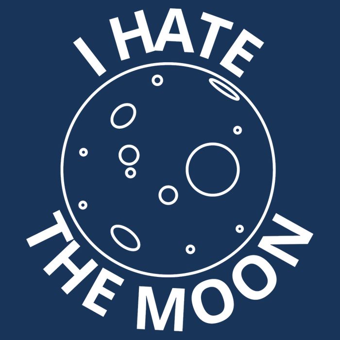I Hate The Moon 16 in Basic Backpack