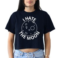 I Hate The Moon Crop Top