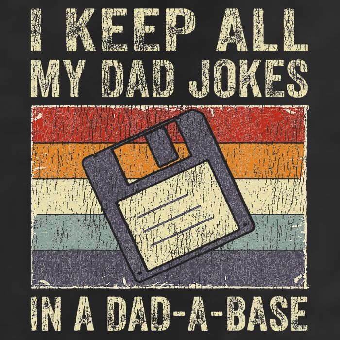 I Keep All My Dad Jokes In A Dad-A-Base Vintage Father Dad Hat