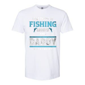 I Have Two Titles Fishing Legend And Daddy Fisher Dad Meaningful Gift Softstyle CVC T-Shirt