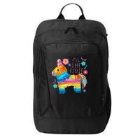 Id Hit That Funny Mexican Llama Pinata City Backpack