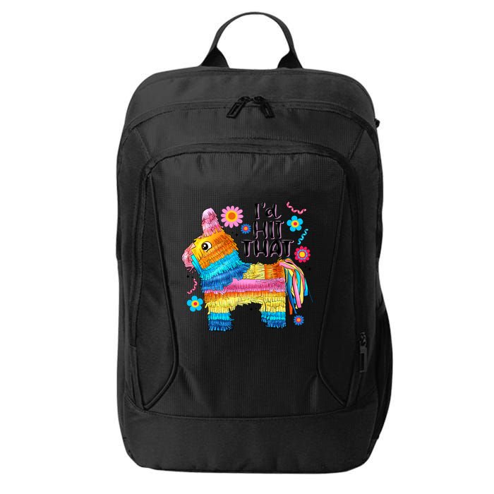 Id Hit That Funny Mexican Llama Pinata City Backpack