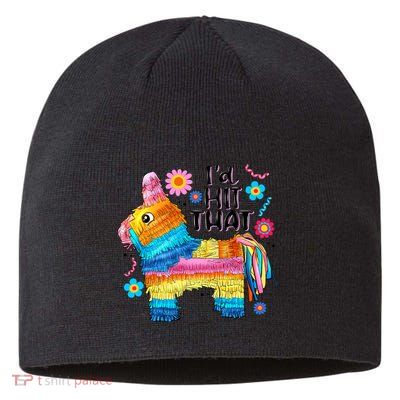 Id Hit That Funny Mexican Llama Pinata Sustainable Beanie