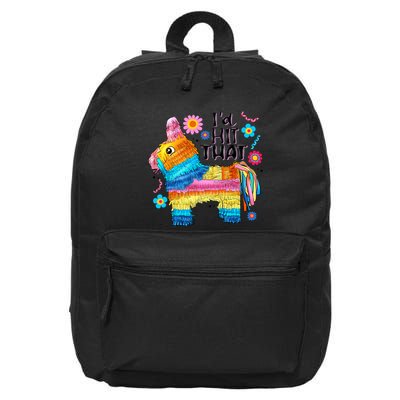 Id Hit That Funny Mexican Llama Pinata 16 in Basic Backpack