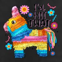 Id Hit That Funny Mexican Llama Pinata 25L Jumbo Tote