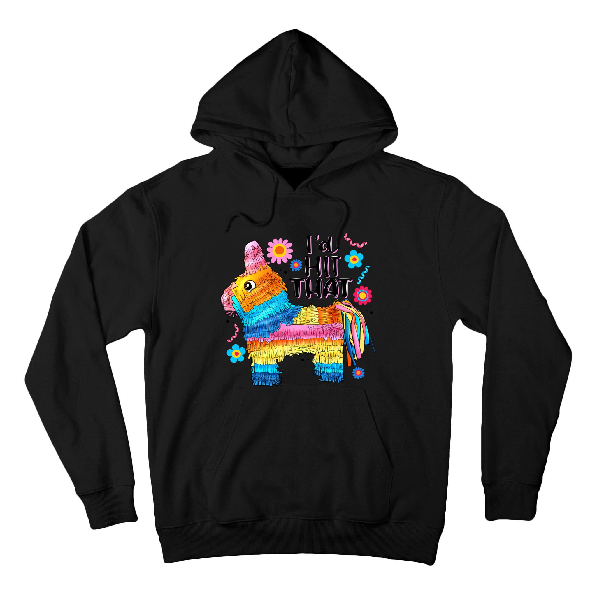 Id Hit That Funny Mexican Llama Pinata Tall Hoodie