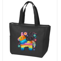 Id Hit That Funny Mexican Llama Pinata Zip Tote Bag