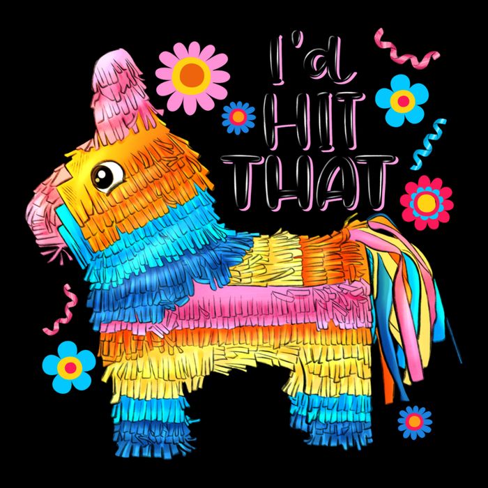 Id Hit That Funny Mexican Llama Pinata Zip Tote Bag