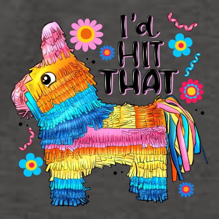 Id Hit That Funny Mexican Llama Pinata Vector Backpack