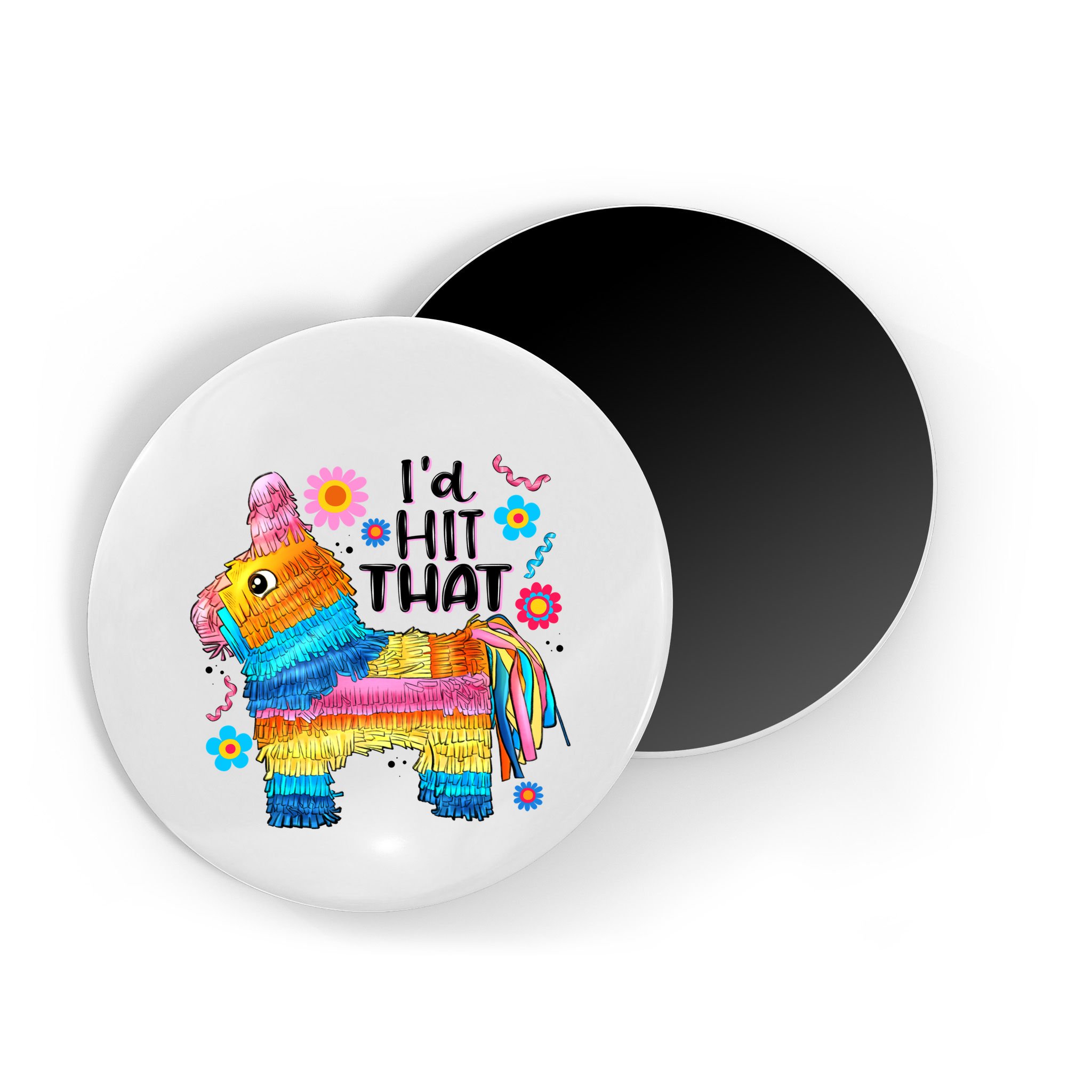 Id Hit That Funny Mexican Llama Pinata Magnet