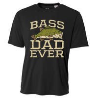 I Have Two Titles Fisherman Dad Bass Fishing Father's Day Cooling Performance Crew T-Shirt