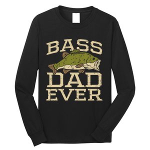 I Have Two Titles Fisherman Dad Bass Fishing Father's Day Long Sleeve Shirt