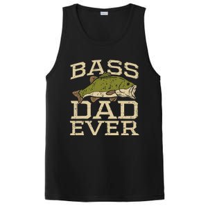 I Have Two Titles Fisherman Dad Bass Fishing Father's Day PosiCharge Competitor Tank