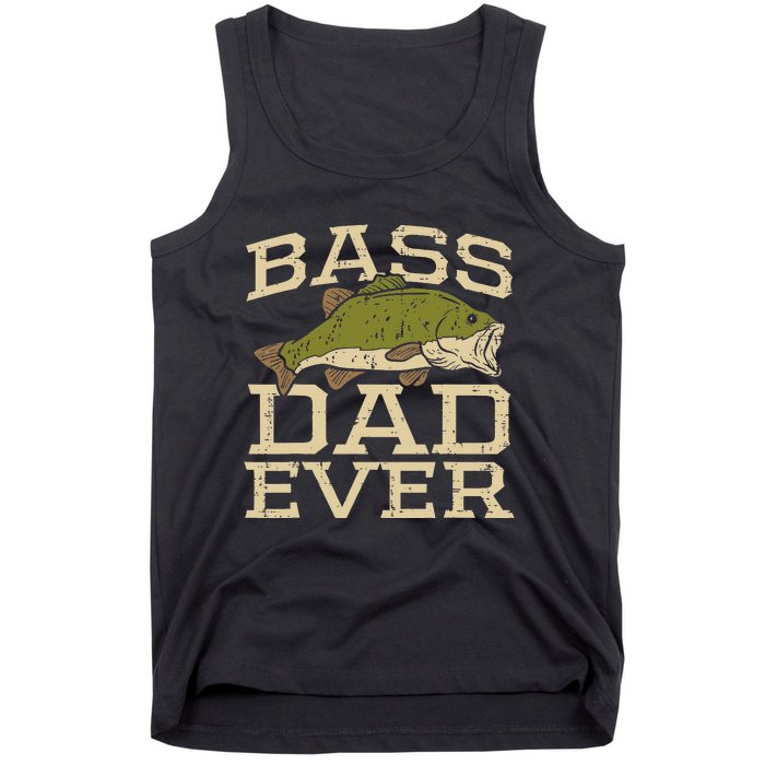 I Have Two Titles Fisherman Dad Bass Fishing Father's Day Tank Top