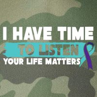 I Have Time Your Life Matters Suicide Awareness Legacy Tie Dye Trucker Hat