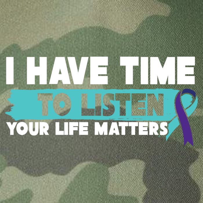 I Have Time Your Life Matters Suicide Awareness Legacy Tie Dye Trucker Hat