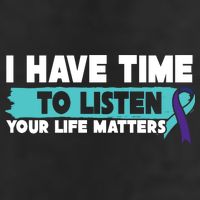 I Have Time Your Life Matters Suicide Awareness Golf Towel