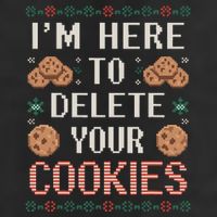 IM Here To Delete Your Cookies Christmas Programmer Cool Comfort Performance Bucket Hat