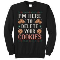 IM Here To Delete Your Cookies Christmas Programmer Sweatshirt