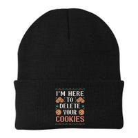IM Here To Delete Your Cookies Christmas Programmer Knit Cap Winter Beanie