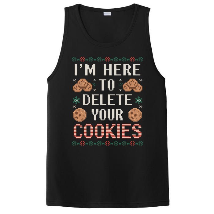 IM Here To Delete Your Cookies Christmas Programmer PosiCharge Competitor Tank