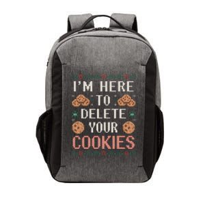 IM Here To Delete Your Cookies Christmas Programmer Vector Backpack