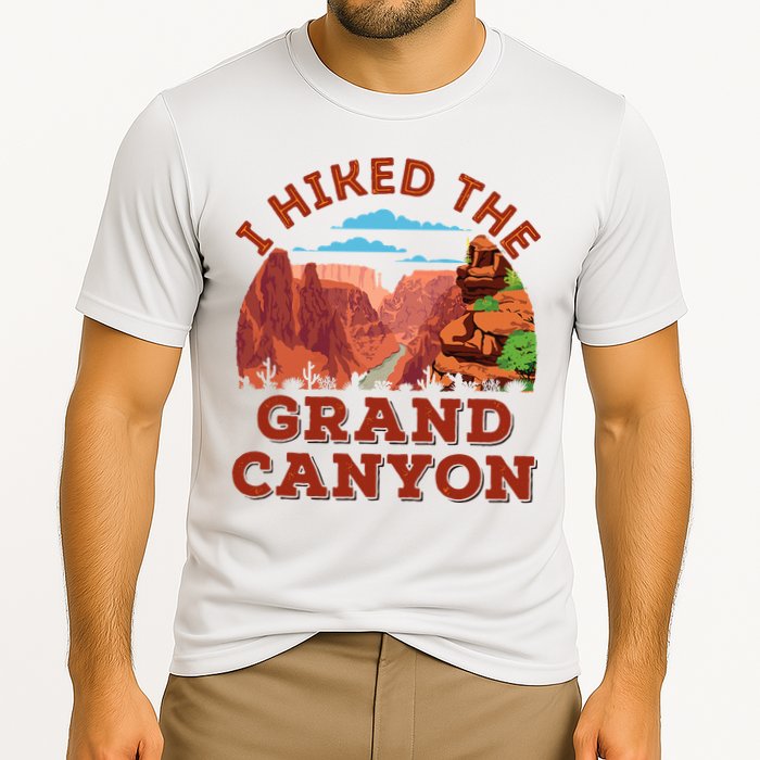 I Hiked The Grand Canyon Souvenir Hiker Hiking  Cooling Performance Crew T-Shirt
