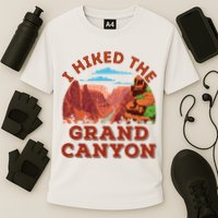 I Hiked The Grand Canyon Souvenir Hiker Hiking  Cooling Performance Crew T-Shirt