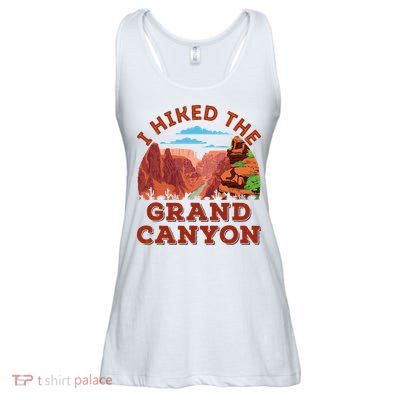 I Hiked The Grand Canyon Souvenir Hiker Hiking  Ladies Essential Flowy Tank