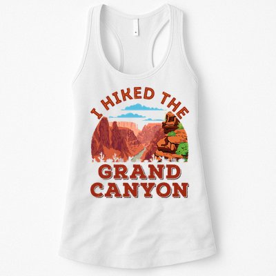 I Hiked The Grand Canyon Souvenir Hiker Hiking  Womens Tank Top