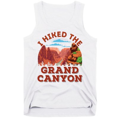 I Hiked The Grand Canyon Souvenir Hiker Hiking  Tank Top